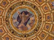 Karoly Lotz The mosaic of the dome oil painting